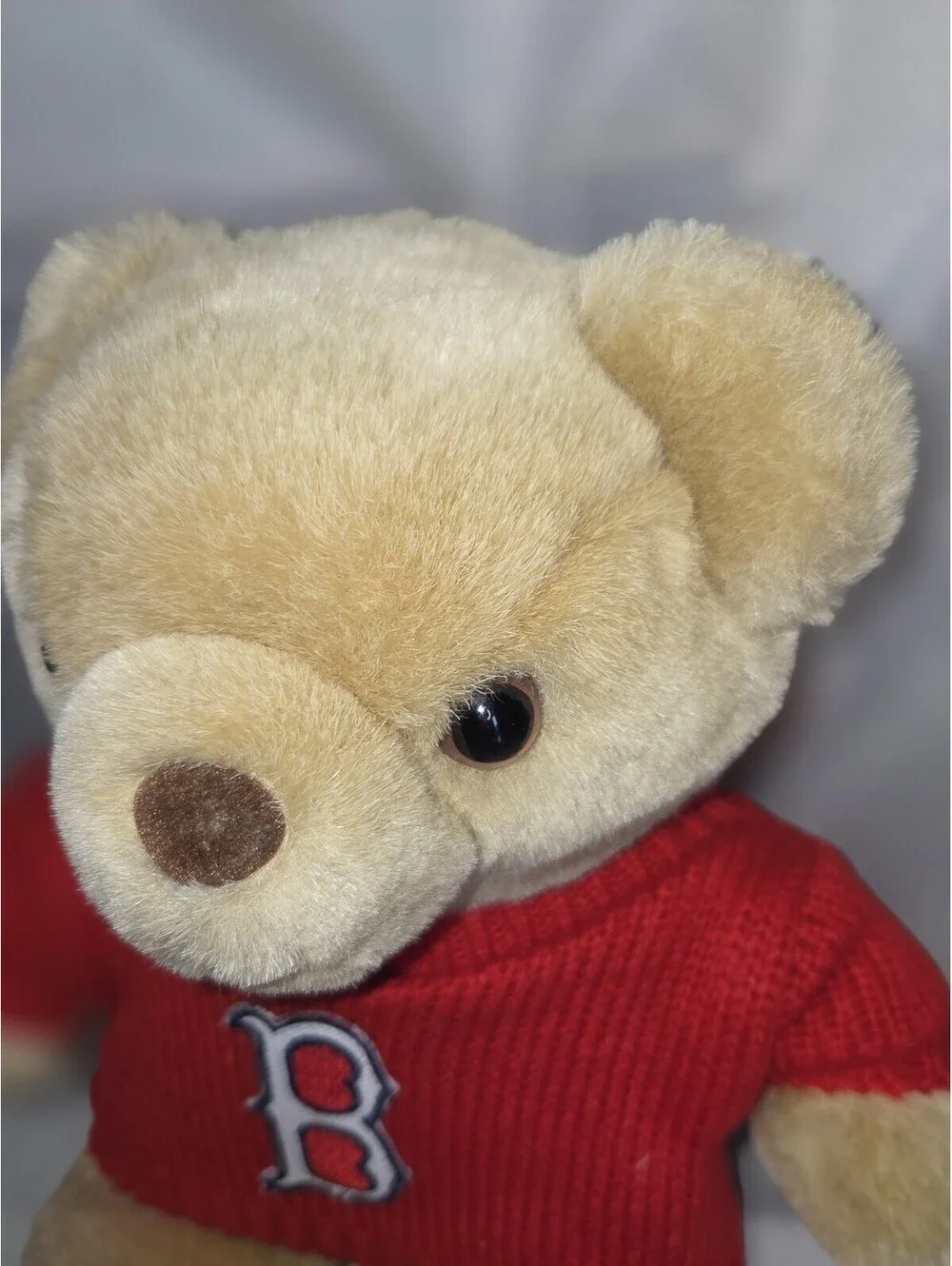 MLB Official Boston Red Sox Teddy Bear Plush Furry Stuffed Toy SC2